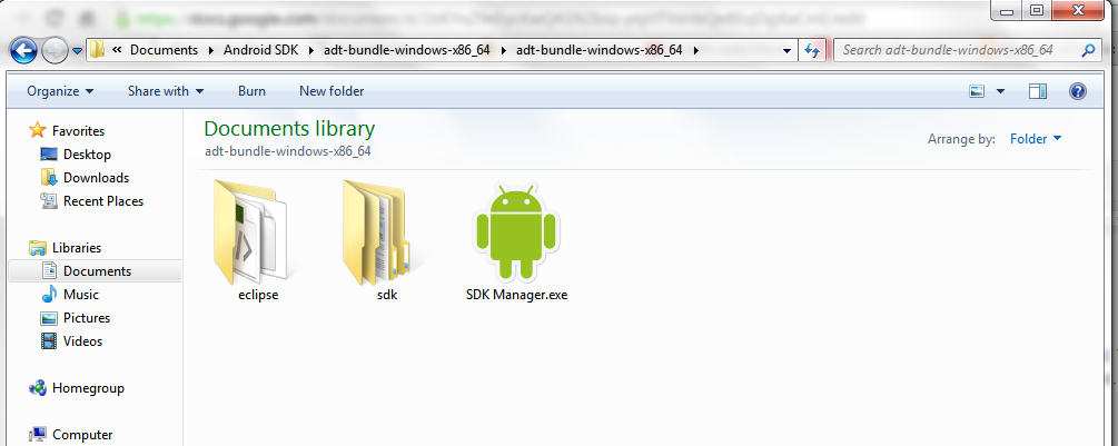 adt bundle windows 64 bit download